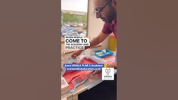 🩸Behind the scenes… mannikin maintenance at Arora PLAB 2 Academy+… #plab #ukmla #plab2