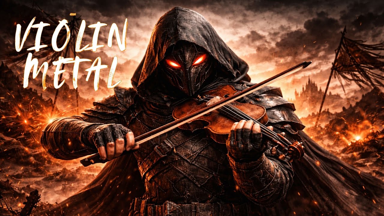 Strings of Iron (Epic Violin Metal – WAR MODE | Focus, Power & Discipline)