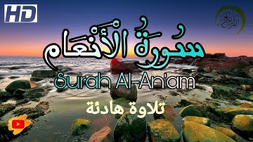 سورة الأنعام كاملة | تلاوة هادئة تريح القلب و النفس - Surat Al Anam || (قراءة قرآن مؤثرة جدا)