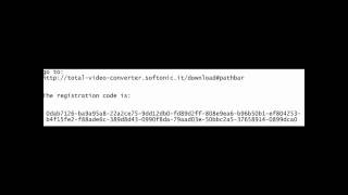 Total video converter + registration code 100% works