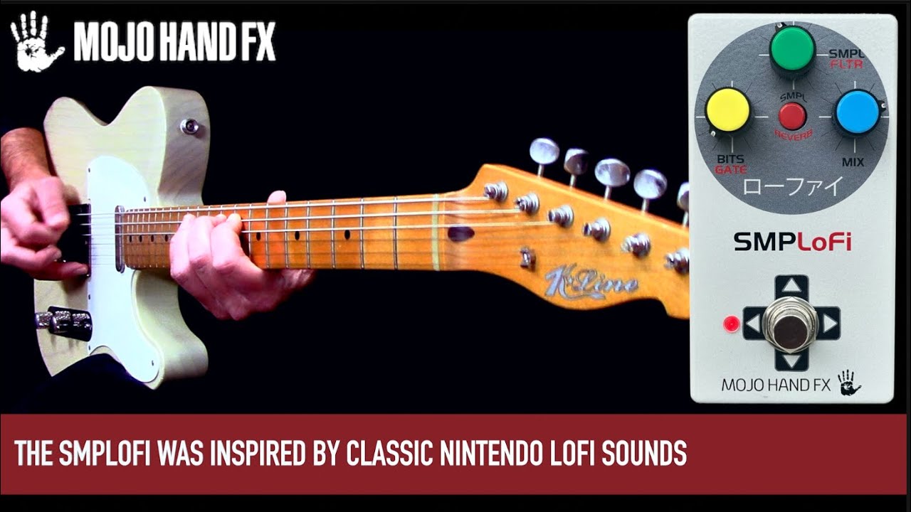 Guitar Pedal X - GPX Blog - Mojo Hand FX delivers cool Nintendo