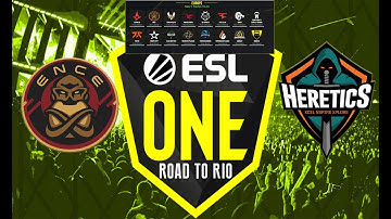 Highlight - CSGO // Heretics vs Ence // ESL-ONE-Road-To-Rio-Europe // CSGO// MAP 1: NUKE