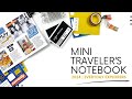 Everyday Explorers | Mini Traveler&#39;s Notebook Layout March 2024