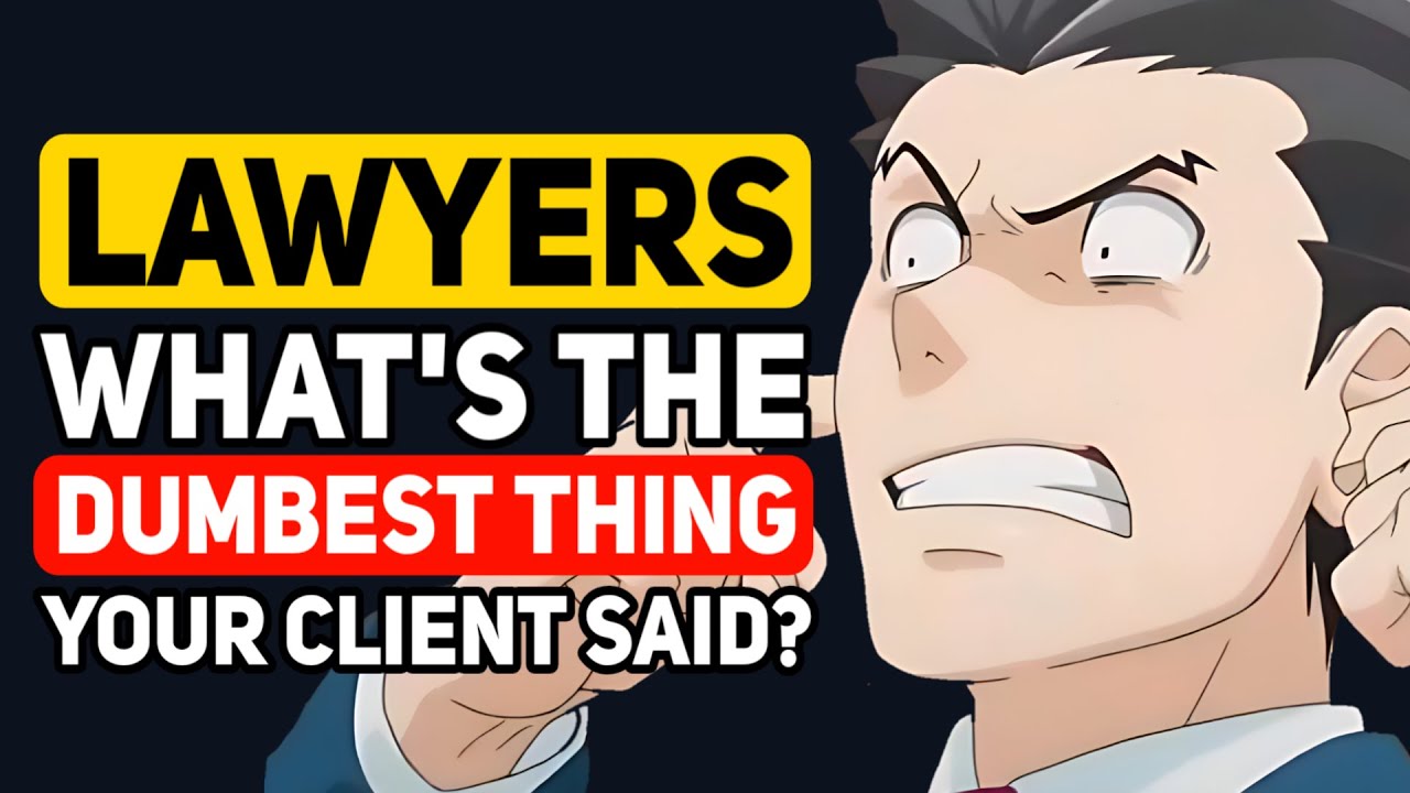 Юристы, какую САМУЮ ГЛУПУЮ вещь когда-либо совершал ваш клиент? - Подкаст Reddit