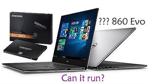 How to replace hybrid hdd to sata ssd of XPS15 (9550 9560 9570)? Steps included Sam 860 Evo