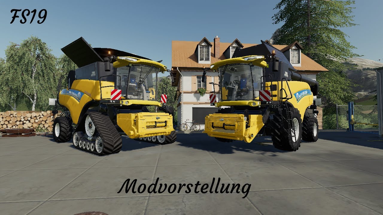 LS19 Modvorstellung New Holland CR9000 Series