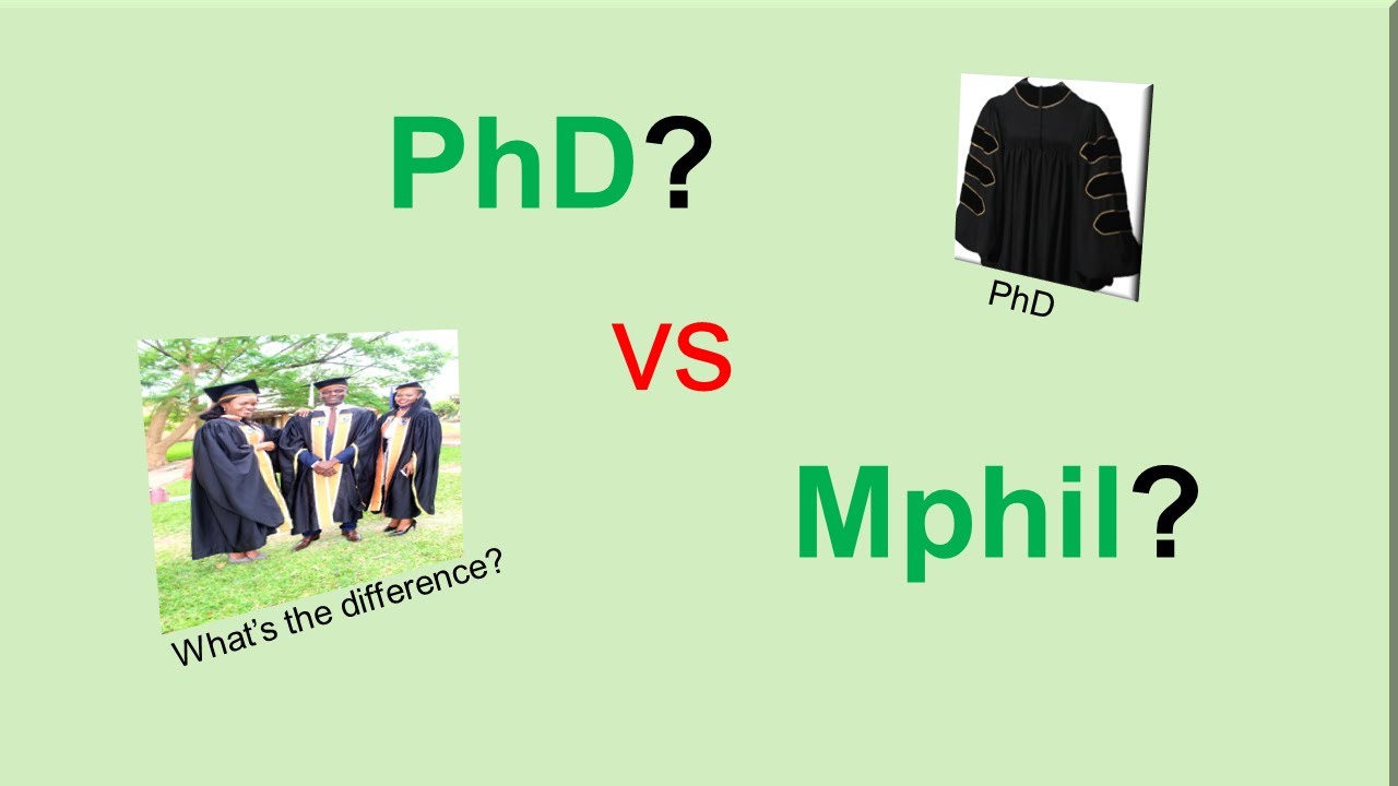mphil or phd difference in hindi