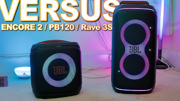 JBL Partybox 120 Vs JBL Partybox Encore 2 - Can The Little Guy Keep Up?