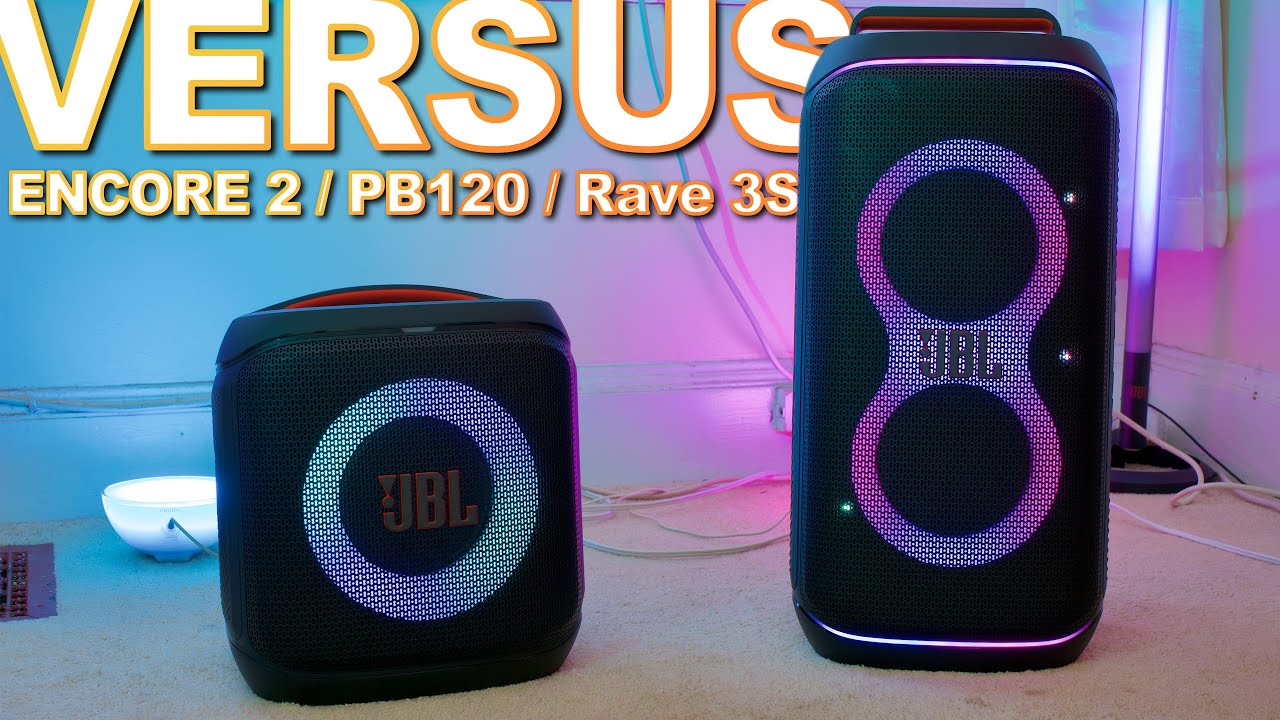 JBL Partybox 120 Vs JBL Partybox Encore 2 - Can The Little Guy
