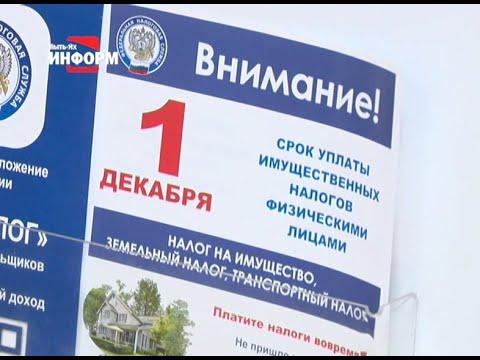 Заканчивается срок уплаты имущественного налога