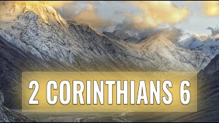 2 Corinthians 6 NLT | The Right Time Is NOW
