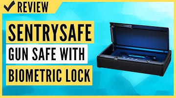 SentrySafe QAP2BEL Gun Safe with Biometric Lock, 2 Capacity & Interior Light Review