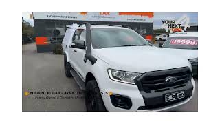 2019 Ford Ranger Wildtrak PX3 Custom Canopy Snorkel KickAss Battery Under $35K Best 4x4 Vic For Sale
