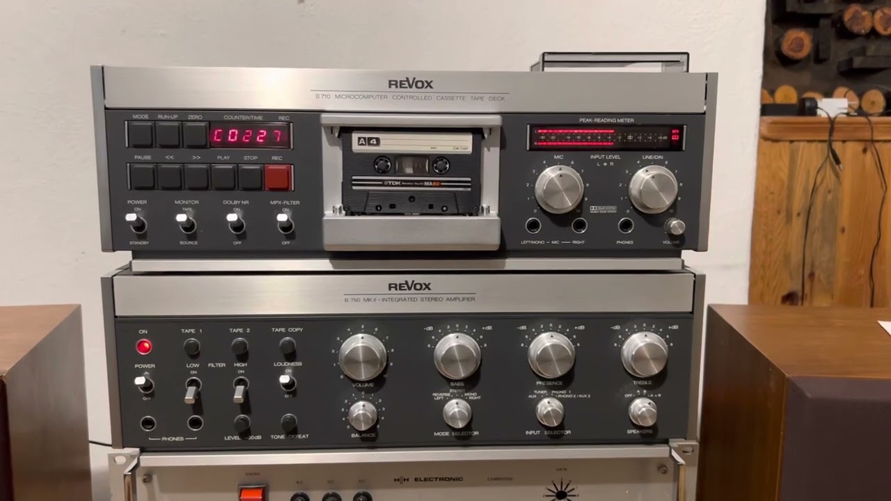 Revox B 750 MK II & Revox B 710