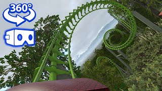 🎢SUPER CYCLONE ROLLER COASTER 360° - VR Video screenshot 3