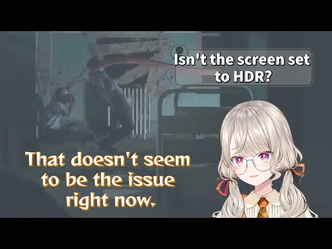 [vspo/Clips] Komori Meto completely loses it #Komori met [Eng Sub]【BIOHAZARD RE:3】#vspoclips #Vtuber