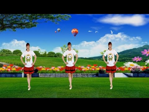 清晨健身舞：《放歌走天涯》好聽又好看！ 【紅豆廣場舞】