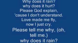 Darin - Why Does it rain karaoke with lyric