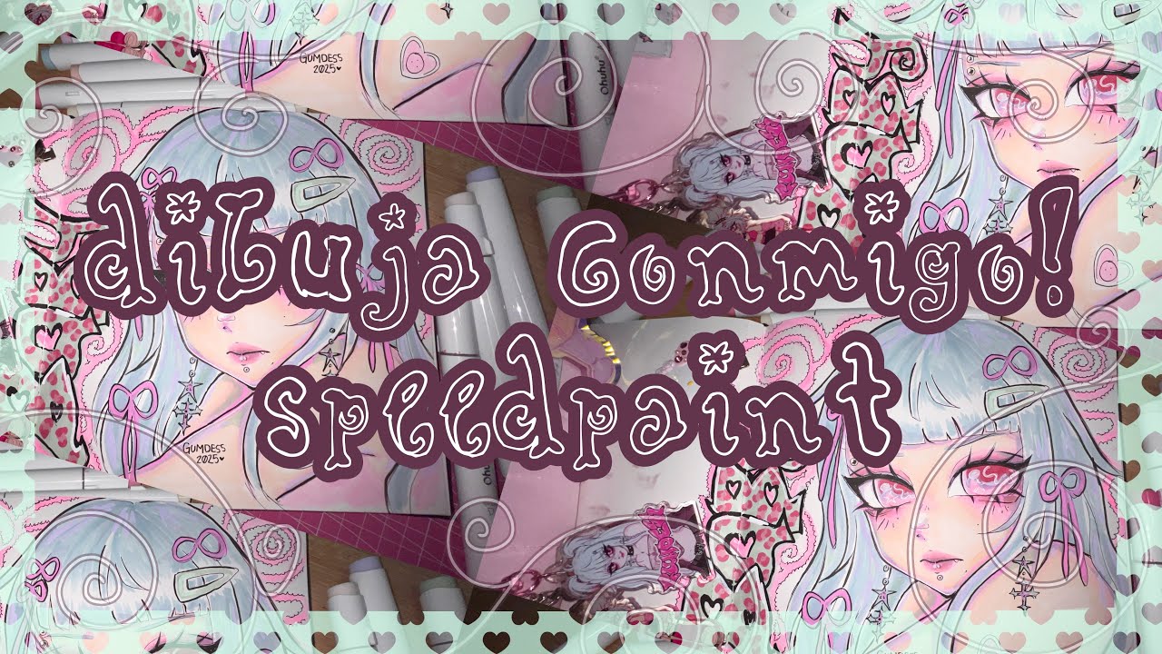 acompañame a dibujar ⋆𐙚₊˚⊹♡ speedpaint // gumdess 