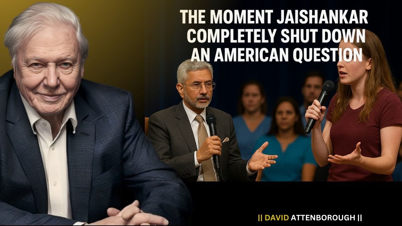 The Moment Jaishankar Completely Shut Down an American Question || by David
