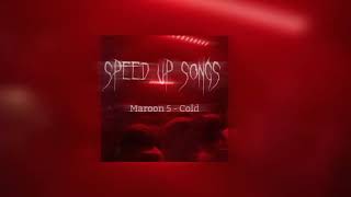 Maroon 5 - cold (speed)