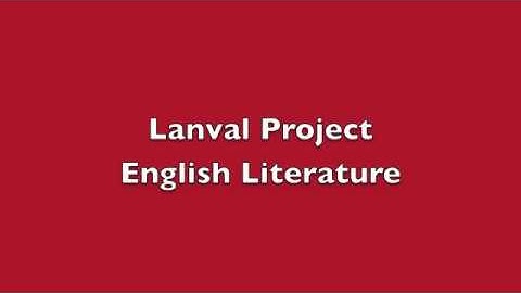Lanval Project