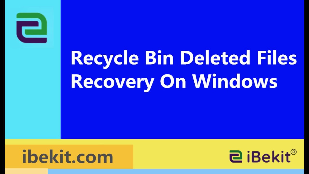 How To Recover Recycle Bin Deleted Files On Windows 10 11 YouTube How To Recover Recycle Bin Deleted Files On Windows 10 11 YouTube