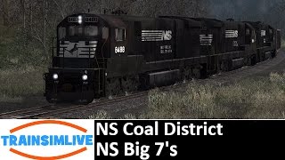 Let's Play Train Simulator 2016 - NS Coal District, NS Big 7's screenshot 4