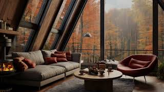 A Cozy Autumn House With A Rainy Autumn Day Will Make You Feel Peaceful