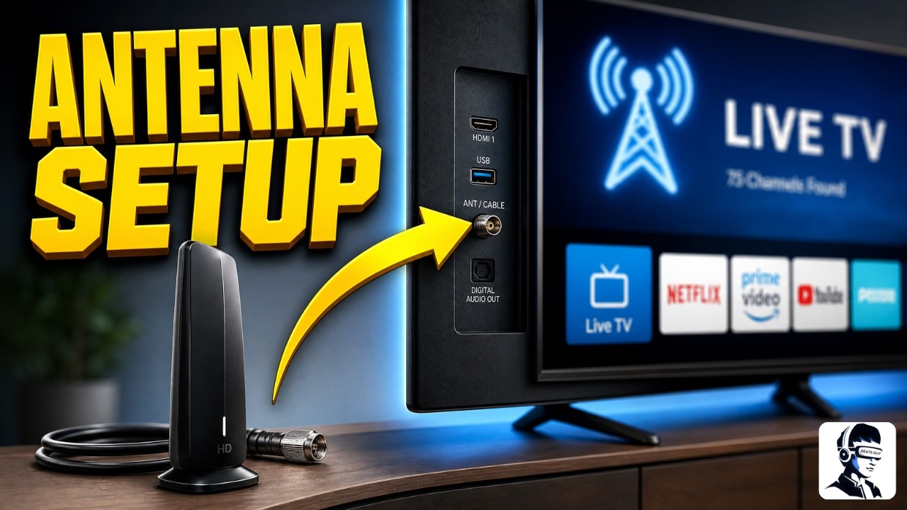 How to Scan Channels on Samsung TV and Get Free Local Channels - YouTube
