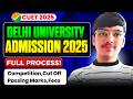 DU Admission Process 2025🔥| Step-by-Step 💯 | CUET UG 2025✅