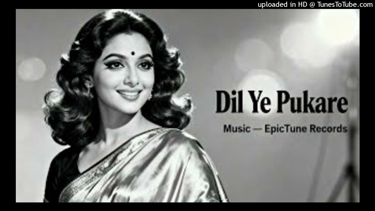 Dil Ye Pukare _ Old Hindi Romantic Song _ Heart Touching 60s-70s Vibe Love Song_128K)