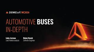 Automotive Buses in Depth | DewesoftMC2026
