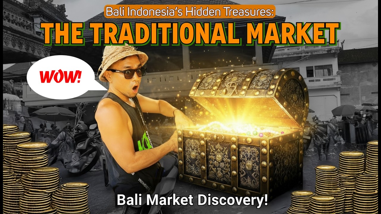 Hidden Treasures in the Traditional Market of Bali Indonesia