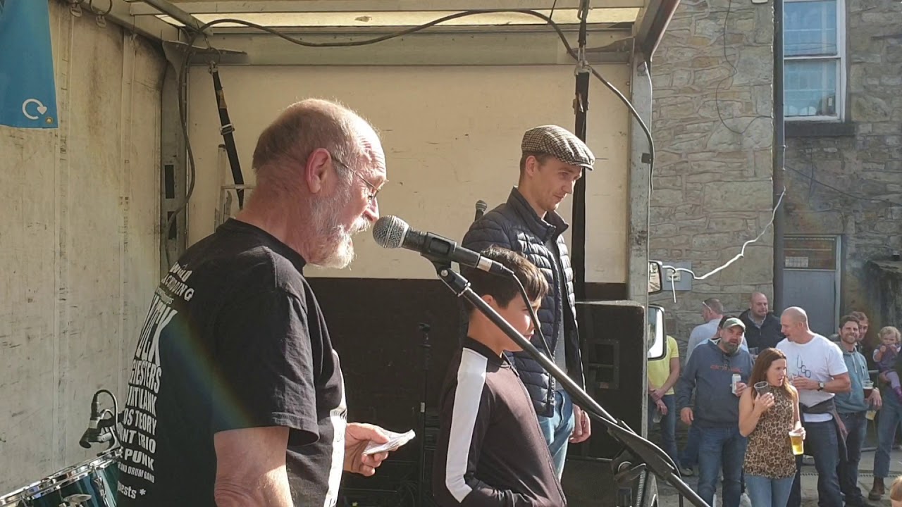 World Black Pudding Throwing Champions 2019 - awards - Ramsbottom