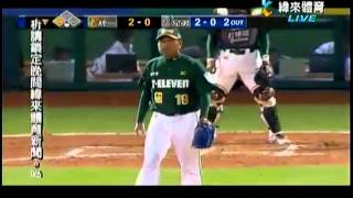20120321 CPBL 黃鈞聲1打點安打 6局下