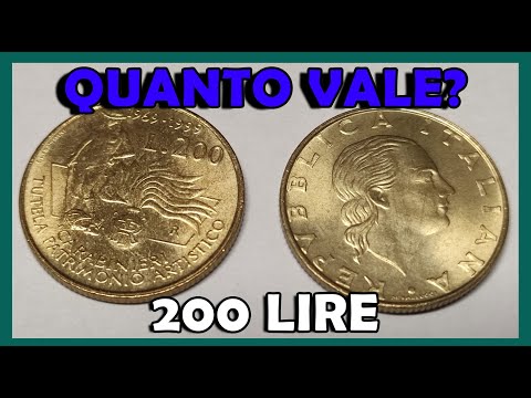 200 Lire Carabinieri Tutela Patrimonio Artistico del 1999, Qual è il Valore? Quanto Vale la Moneta?