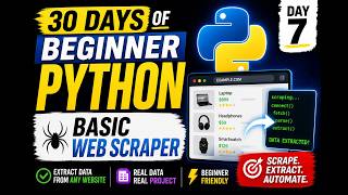 HOW TO MAKE A BASIC WEB SCRAPER IN PYTHON