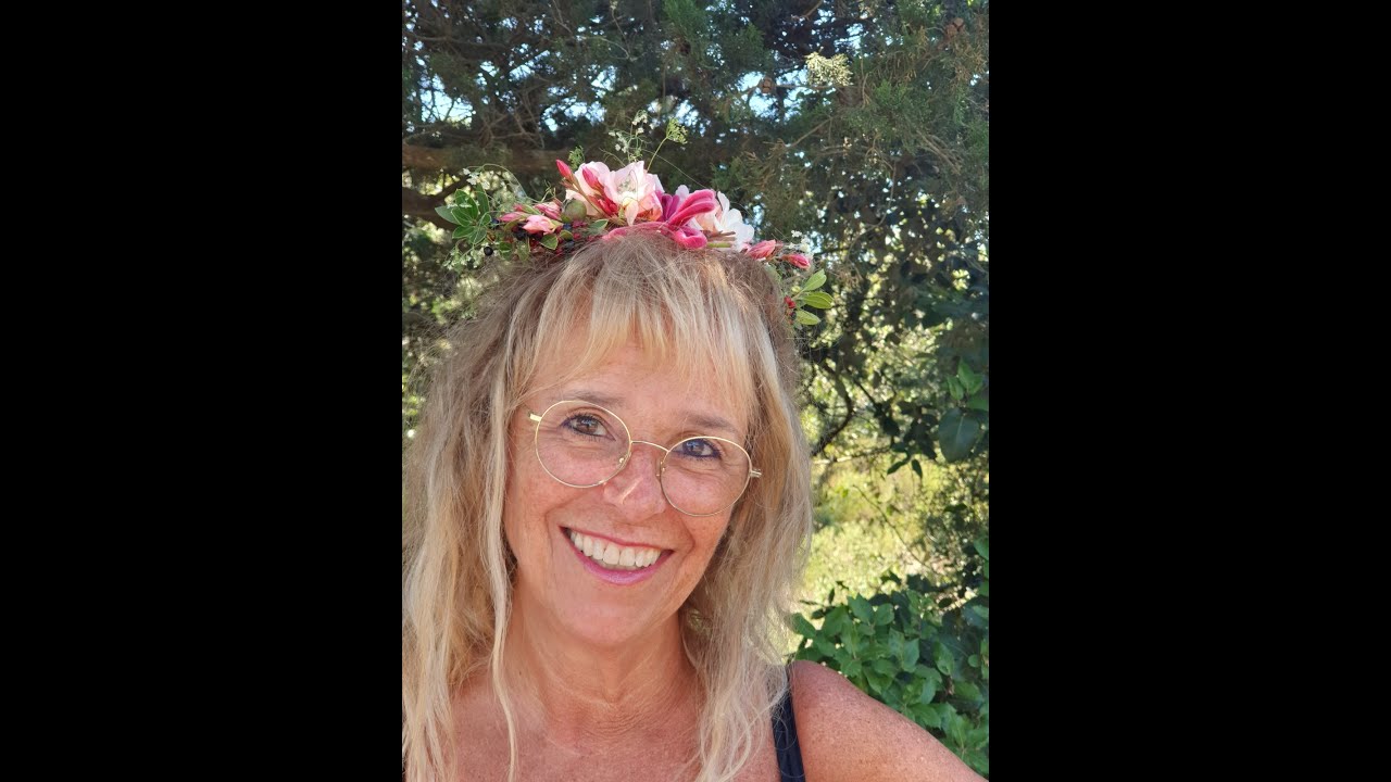 Fermacapelli con fiori veri