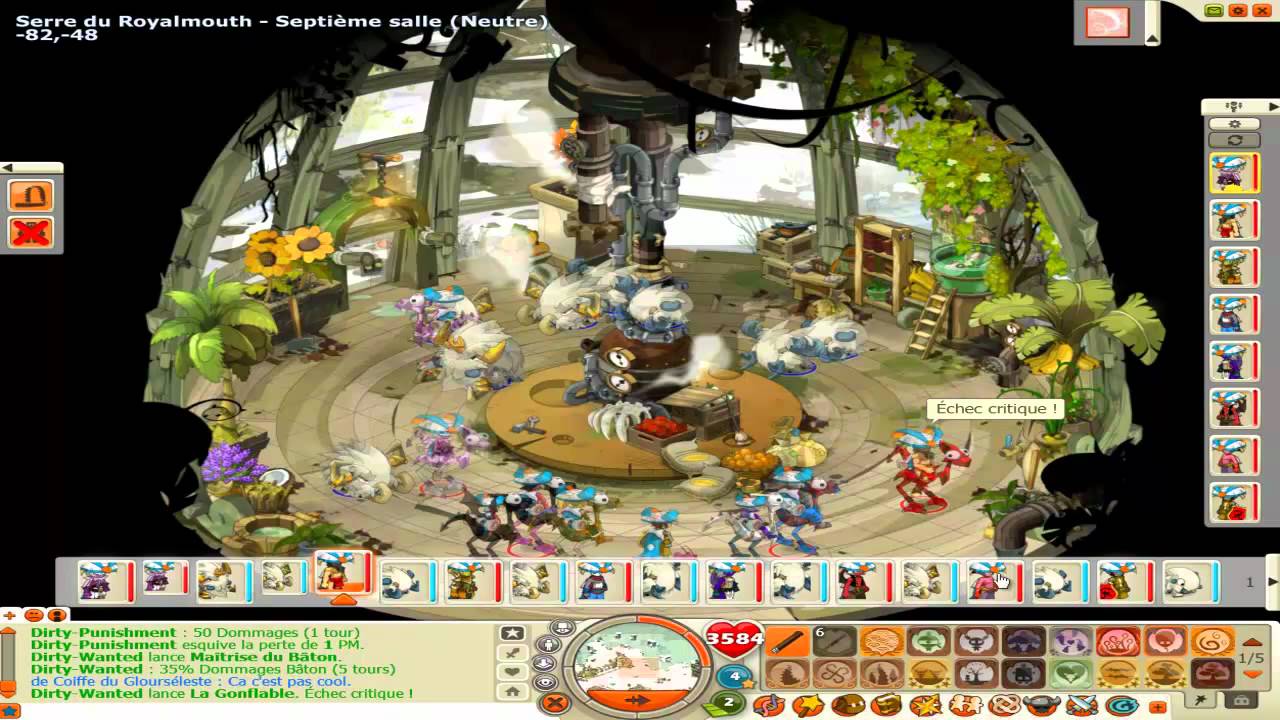 DOFUS ~ Serres du Royal Mouth,  présentation du donjon. {°5}