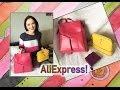 Посылка из Китая - AliExpress!Кожаный рюкзак,сумка и кошелёк с Алиэкспресс!