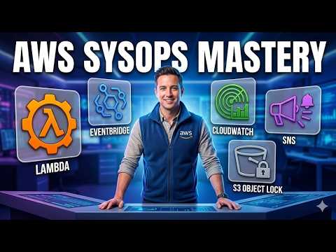 WS SysOps Mastery: Lambda, EventBridge, CloudWatch, SNS, and S3 Object Lock