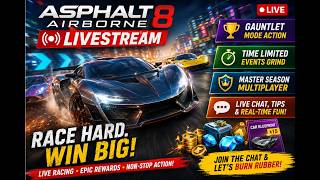 Asphalt 8: Airborne | Gauntlet, Time Limited Events & Master Season Multiplayer