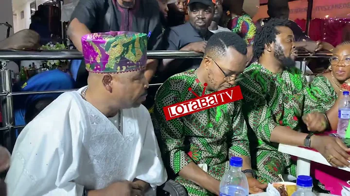 Pasuma and king Mc oluomo dance step