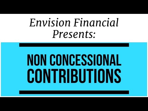 Video: Er ikke-konsesjonelle bidrag fradragsberettiget?