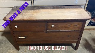 Refinishing Kids Dresser, This Thing Was A Mess!