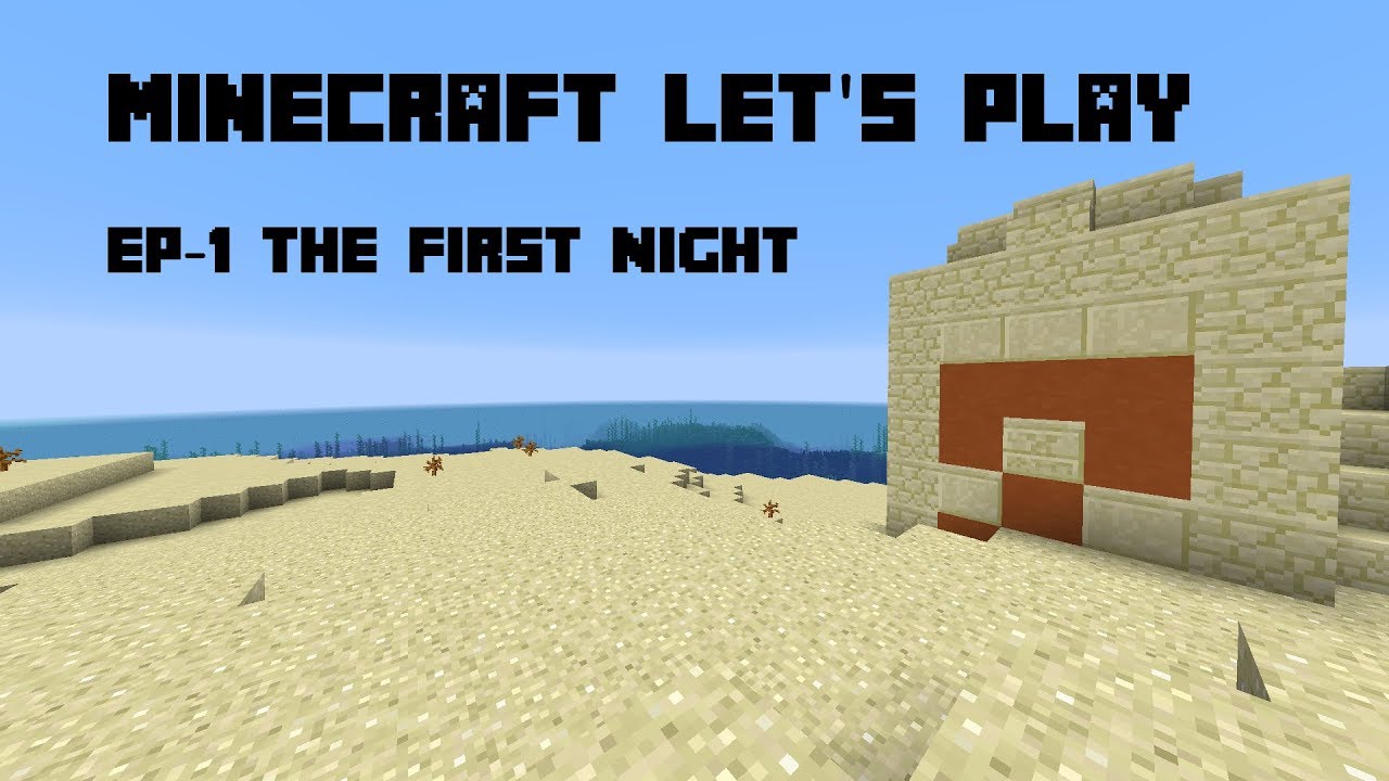 Minecraft 1.13 Let's Play | Surviving the FIRST Night! Ep. 1 - YouTube