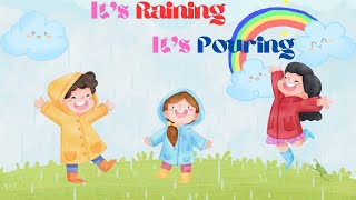 It's Raining, It's Pouring | Nursery Rhymes Song with • Cartoon Kids Songs