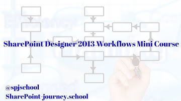 SharePoint Designer 2013 Workflows Mini Course - Part 1 Course overview