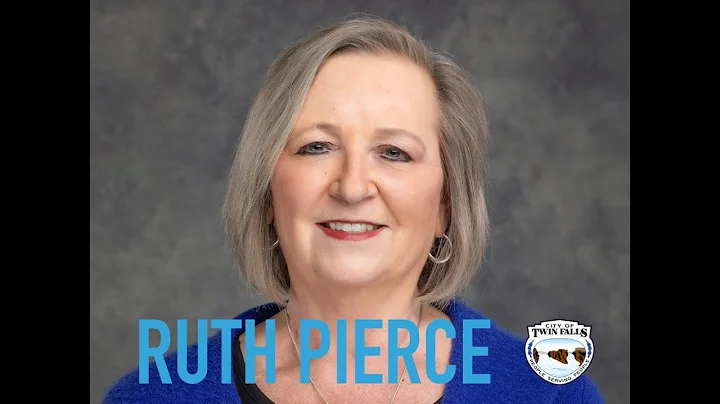 Message from Vice-mayor Ruth Pierce